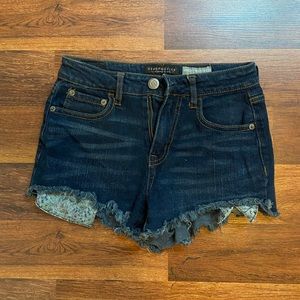 High waisted shorts